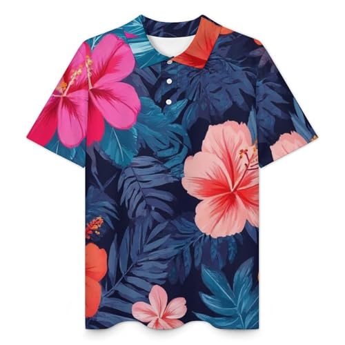Fashion Button T Shirts Moisture Wicking Tee Summer Quick Dry Polo Shirts3