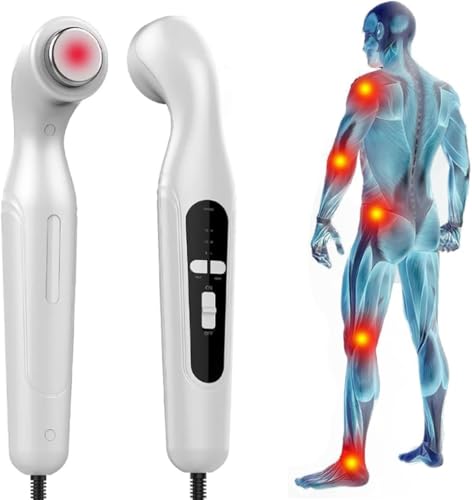 15W Appareil De PhysiothéRapie à Ultrasons, 3 Vitesses Masseur à Ultrasons avec Massage Double Profond 27/82mm, pour Soulager la Douleur Causée par les...