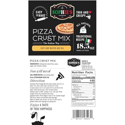 Pizza Crust Mix Cover