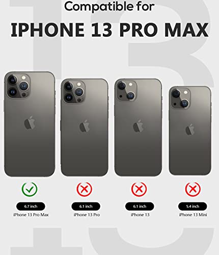 Coque imperméable iPhone 13 Pro Max anti-rayure protège objectif photo noir - 2