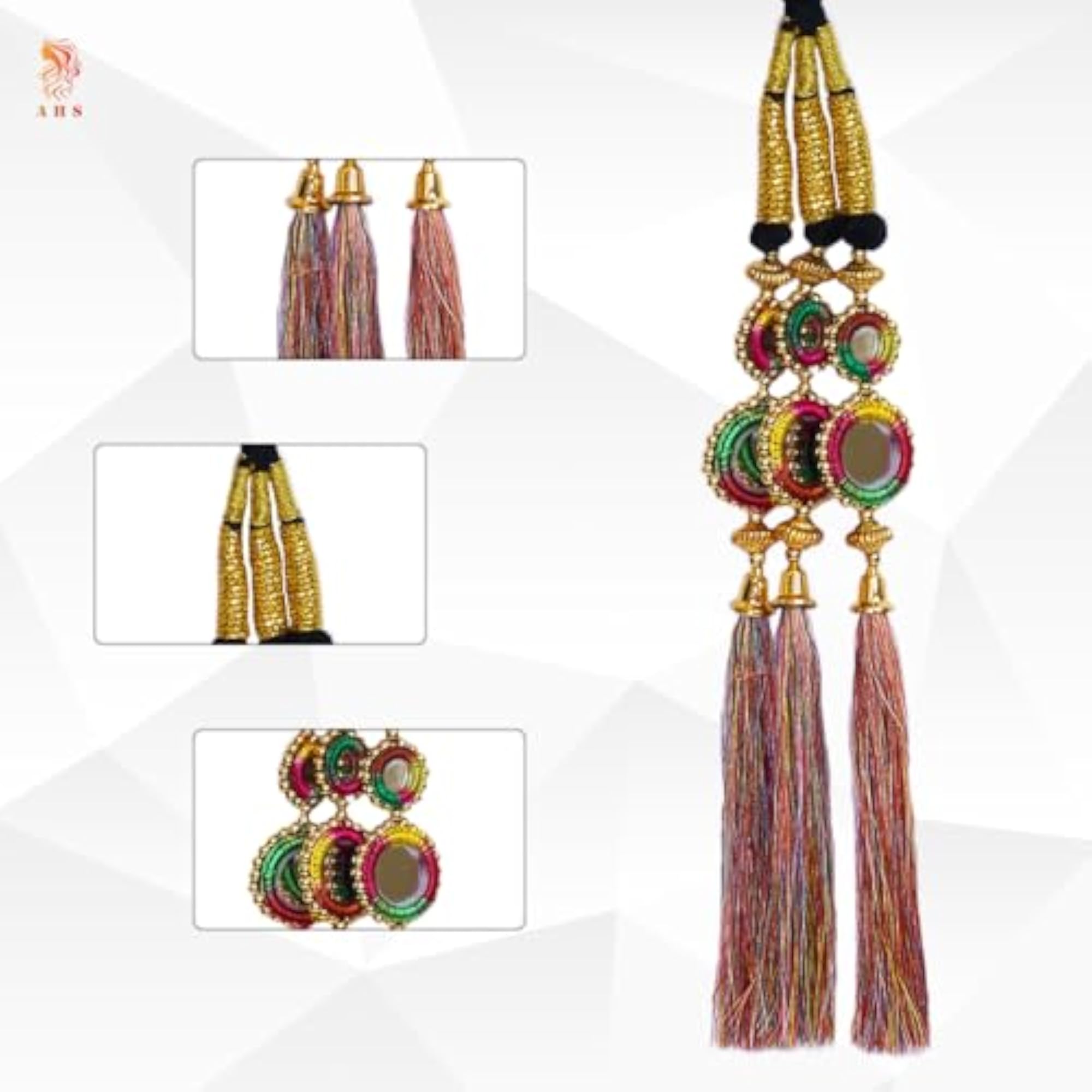 Women's Artificial Hair Choti & Parandi Combo for Traditional Looks
