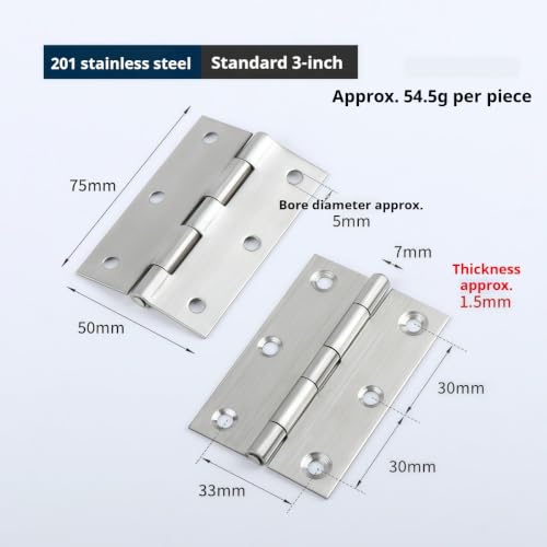 Charnières pour bijoux et objets en bois pour réparer vos boîtes précieuses - 3