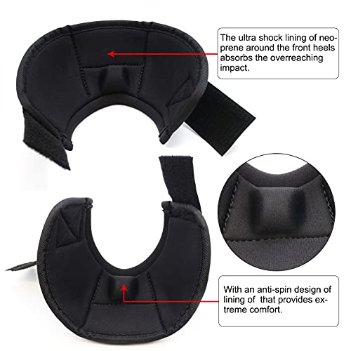Equusecured Horse Bell Boots - Overreach Boots For Horses - Durable Hoof Boot Pair For Horses - Bell Boot For Maximum Protection And Comfort - Multiple Sizes For Every Horse Age (Black, Medium) #TOP4