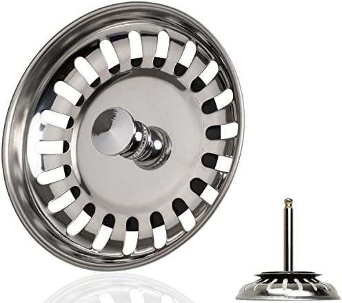 Zapasowy czop do koszyka sitkowego, 1 sztuka, kosz szyszek wystaje 30 mm głęboko do odpływu, Ø 7,8 mm trzpień czopowy, pasuje jako część zamienna do zlewozmywaków Blanco, do kosza sitkowego o Ø 78 - 79 -