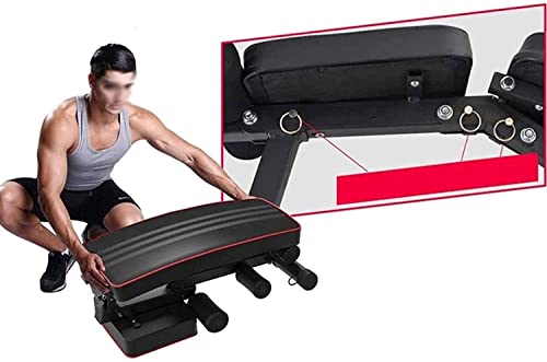 Mxjcc Adjustable Weight Bench For Full Body Workout; Foldable Bench Press Bench Of Home Gym Strength Training; Incline Decline Flat Utility Workout Bench #TOP6