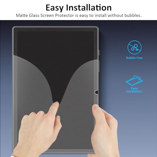 Ambison SAMSUNG TAB S9/S9 FE 11INCH 2023 [2 Pack Matte Glass Screen Protector Compatible With Samsung Galaxy Tab A9+/S9/S9 Fe (11 Inch 2023 Released), Anti-Glare & Fingerprints/Tempered Glass/Bubble Free, Tablet A9+/S9/S9 Fe Model thumb #2