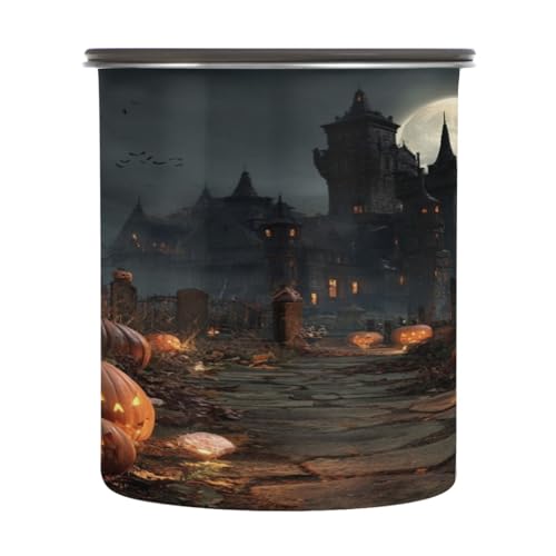 Contenedor de café acero inoxidable 500 ml con tapa