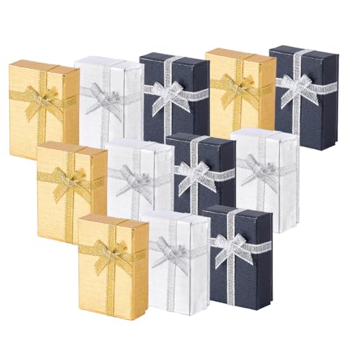 Ampia gamma di applicazioni: queste scatole sono adatte a tutte le occasioni, comprese le scatole regalo di nozze, i compleanni, San Valentino, Thanksgiving, Natale e Ringraziamento. Perfetto come confezione regalo per mogli, fidanzate, fidanzati e familiari