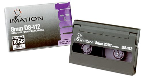 Imation D8-112 2.5/5.0Gb 8Mm 112-Meter Tape Data Cartridge For Helical Scan Drives (Discontinued By Manufacturer) #TOP13