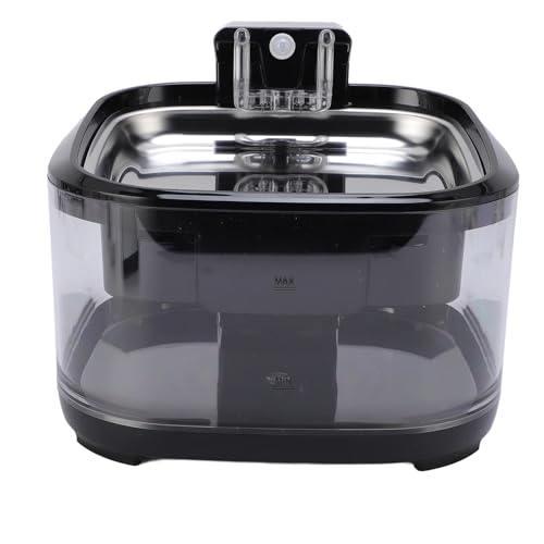 Fuente automática para mascotas 4.5L acero inoxidable Zunate miniatura 5