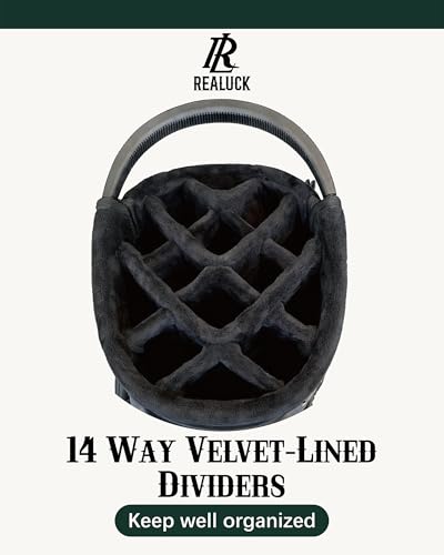 Realuck PU Leather 14-Way Stand Bag