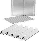 QuliMetal 15.3" Flavorizer Bars and Grill Grates for Weber Spirit E-310 and GS4 Spirit II 300 Series,Spirit 700,Genesis Silver/Gold B & C,Genesis Platinum B & C,Genesis 1000-3500