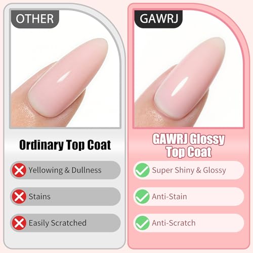 Set 4 Piezas Gel Base y Top Coat 15ml miniatura 4