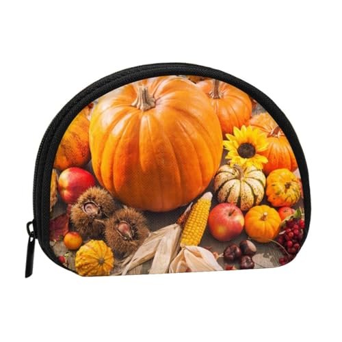 人気 かわいい おしゃれ ギフト秋の果実 ミニ財布 超軽量 男女兼用 薄型 旅行用品 携帯に便利 化粧品袋 収納バッグ
