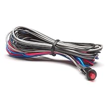 Directed 8606 2 Volt LED/Valet Switch Combo RED