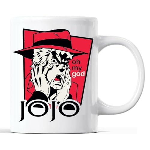 BakoIsland JoJo's Bizarre Adventure Oh My God Classic Tea Coffee Mug