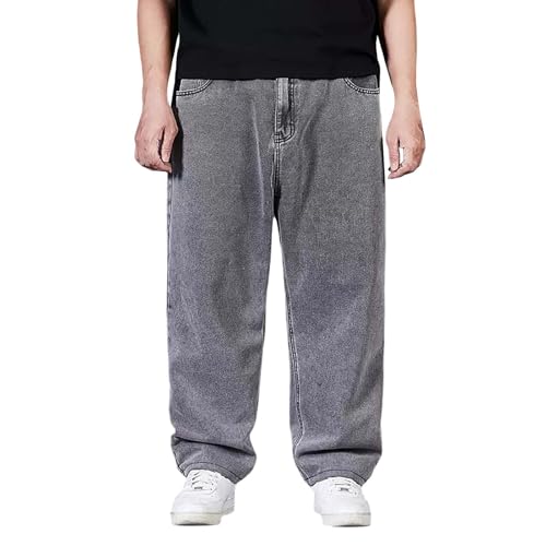 Jean jambe droite homme grande taille avec poches classiques