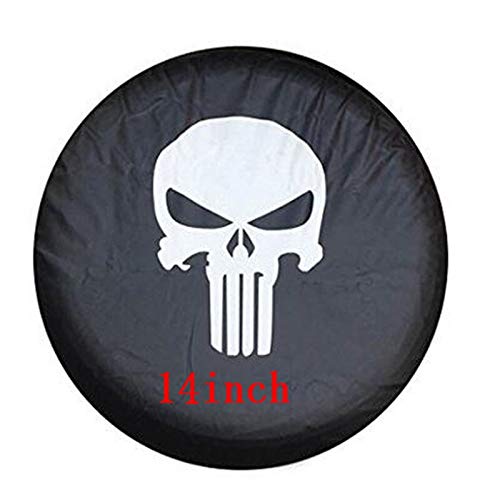 Copriruota di scorta 1Pcs Car Black 14", 15", 16" 17 '' Pollici PU PVC Pezzi Copertoni valvola del Pneumatico Ruote for Auto Accessori 163