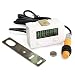 HOMREE LCD Digital Tally Counter 0-99999 Digit forward Digital Counter Panel Gauge Battery Powered 5 Digits Shockproof Electronic Punch Counter Tester Totalizer with Magnetic Induction Switch