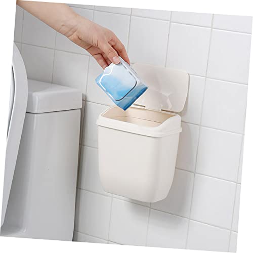 Caneca de basura rectangular para colgar en pared miniatura 3