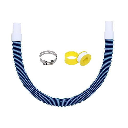 MCMILEE Manguera de Piscina de 1 Metro Manguera de Agua Limpiador de NatacióN Enterrada Manguera de SuccióN Reemplazo de Piscina Tubo de VacíO 32-40Mm