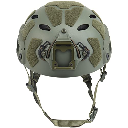 Fast SF Super High Cut Tactical Helmet Breathable Adjustable Modular for Airsoft Hunting Paintball Lightweight Version