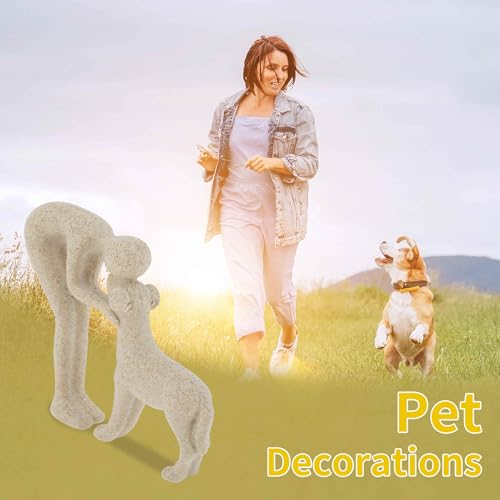 Estatua decorativa de perro para oficina y hogar miniatura 2