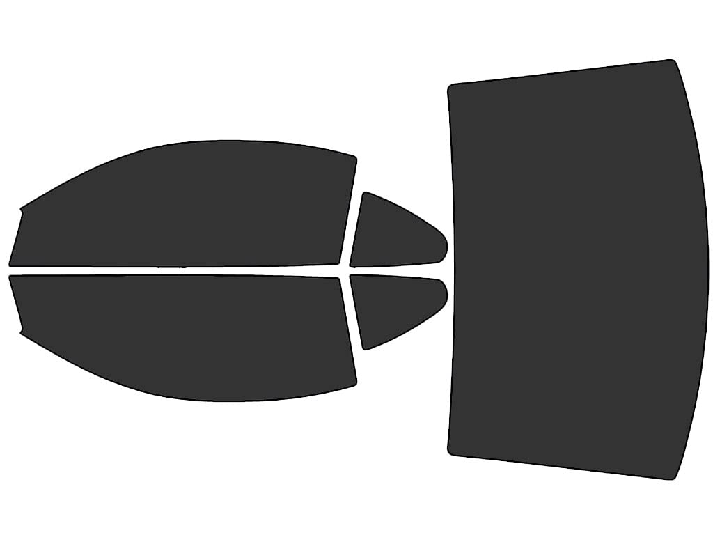 Rvinyl Window Tint Kit Compatible with Ford Mustang 1994-1998 (Coupe) - Complete Precut Kit - 20%