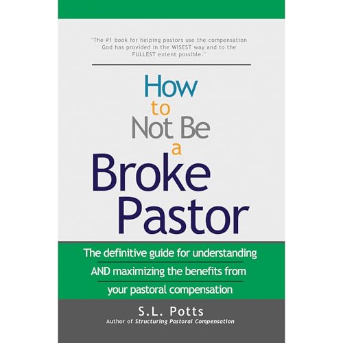 How to Not Be a Broke Pastor Audiolibro Por S.L. Potts arte de portada