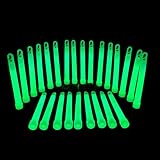 KNIXS Knicklichter Gr&uuml;n 25er Pack 15 cm &ndash; 8&ndash;12h Leuchtdauer, wasserdicht bis 20 ATM &ndash; f&uuml;r Outdoor, Camping, Notfall, Angeln & Markierung