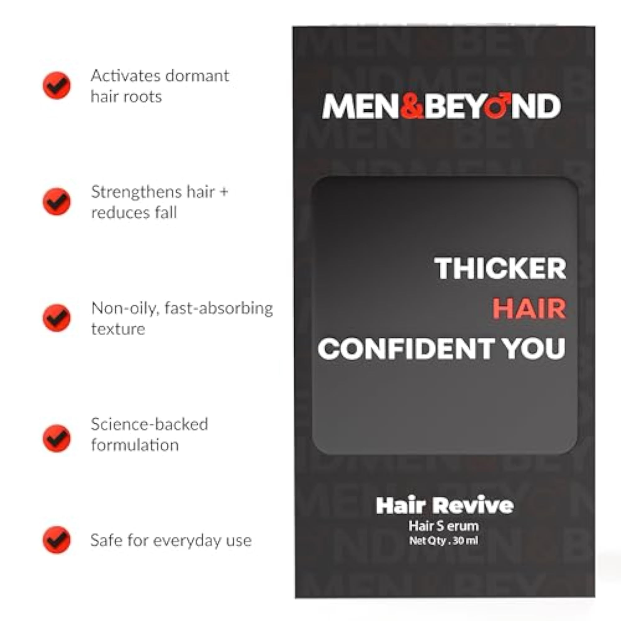 Hair Revive Serum with Redensyl & Biotin