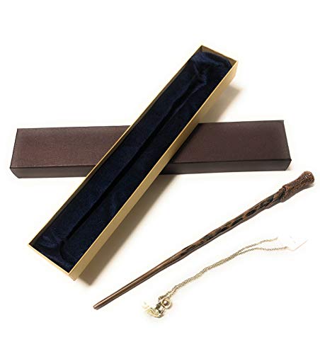 Harry Potter Movie Wand Collectors Item Bonus Free Golden Snitch Necklace Reinforced Core