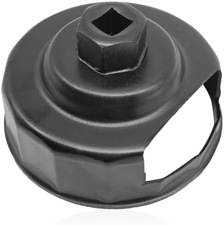 BSAMZO Oil Filter Wrench Tool for harley, Oil Filter Cap Removal Tool Socket For 1984-2021 Harley Davidson Motorcycle Oil Change Filters with 76 x 14 Flutes (Except 
