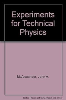 Paperback Experiments for technical physics Book