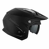 Casco ZONE 5 MONOCOLOR NEGRO MATE