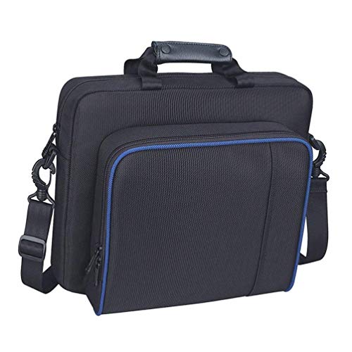 Cabilock Bolsa de viagem para controles de console, jogos, bolsa de mensageiro portátil, bolsa organ