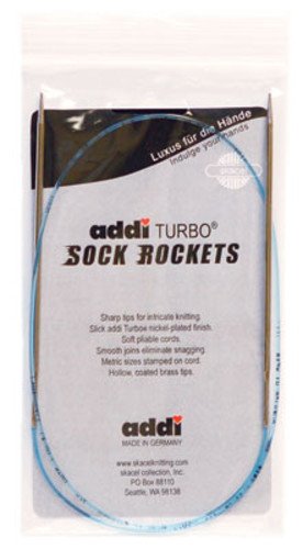 Image of addi 40 inch Turbo Rockets Needles - 2.25mm - Knitting Needles from