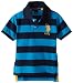 Little Boys' Yarn Dyed Striped Polo Shirt