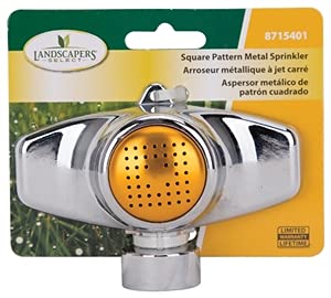Rocky Mountain Goods Metal Spot Sprinkler For Lawn/Garden - Covers Up To 30 Ft Diameter Area - Ideal For Small To Medium Lawn Watering (Square) #TOP1