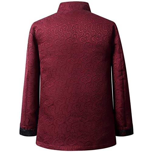 Embroidery Tang Suit Chinese Kung Fu Jacket Clothing Men Traditional Chinese Hanfu Coat Martial Arts Long Sleeved4
