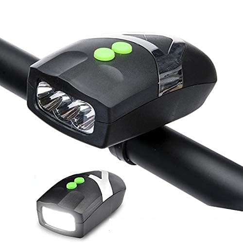 Cycle LED Light & Horn Combo for Bicycle Bell Front Head Lamp 3 LED with Sound Button at Handlebar for MTB Bikes (2 Sets) (B0CVQGKHKR) Amazon Price History, Amazon Price Tracker