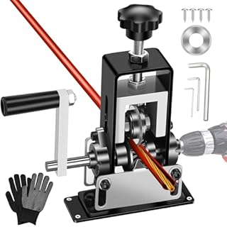 Trivd Frol Manual Wire Stripping Machine, Gauge Wire 0.06"-1", Scrapping Copper Wire Peeler Machine, Drill Powered/Hand Crank Dual-drive Wire Stripper Tool for Scrap Copper Recycling & DIY etc.