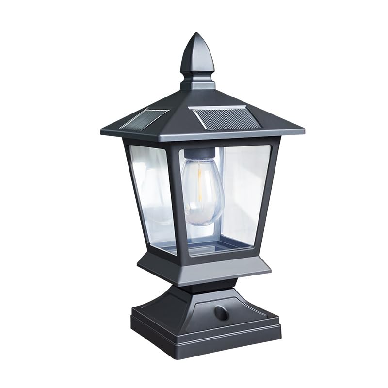 Lampe solaire de cour TFixol : créez une ambiance chaleureuse pour vos soirées dans le jardin
