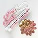 DEIHAALEN 2 Pcs Golf Beads Count Stroke Score Counter, Golf Beads Counter, Golf Beads Score Counter, Golf Rhinestone Bead Score Counter(Pink)