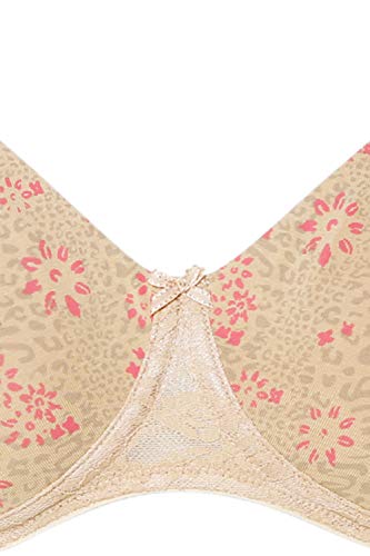 Image of Van Heusen Women's Everyday Cotton Bra|Medium Coverage|Non Padded|Non Wired|Seamless Moulded Cups|Anti Bacterial Tech| Keeps you Fresh|Sweat Absorbent|No Slip Soft Straps|Detachable Straps|Style 11001