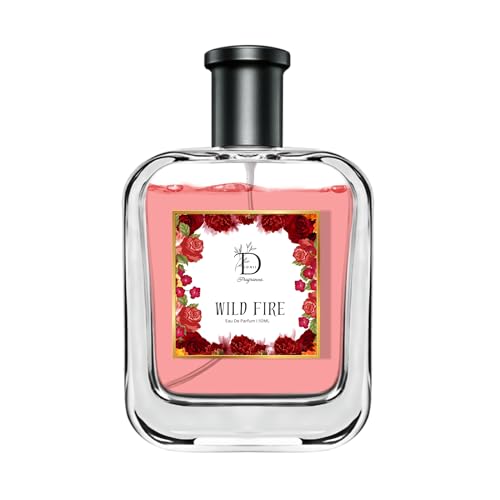 Image of DIONII WILDFIRE Womens Eau De Parfum Perfume | Long Lasting Jasmine Fragrance With Bergamot & Orange, 50 ML