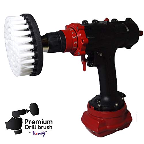 Premium boorborstel, extra zacht, wit, 13 cm voor professionele reiniging. Krast geen oppervlakken. Geschikt voor… - Image 5