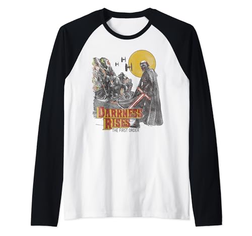 T-shirt baseball Star Wars Raglan pour adulte fan de la saga Skywalker
