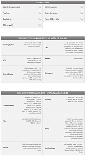 Pioneer（パイオニア）『クラムシェル型ポータブルブルーレイドライブ（BDR-XD08MB-S）』