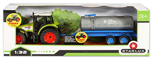 STARLUX - Caja Tractor Claas Celtis 446 y Cisterna AgriSystem  Gama Firme  1:32e, 36912